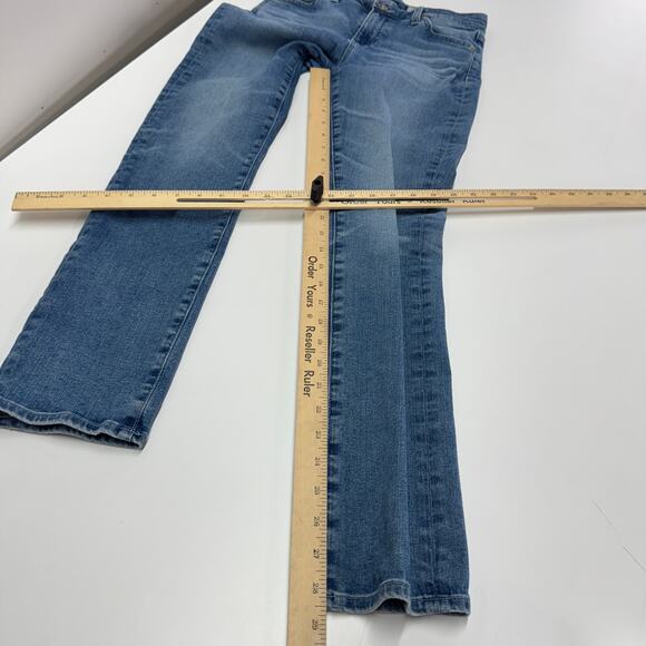 Adriano Goldschmied Jeans Womens 27 Blue Skinny Ankle Denim Cotton - Picture 8 of 8